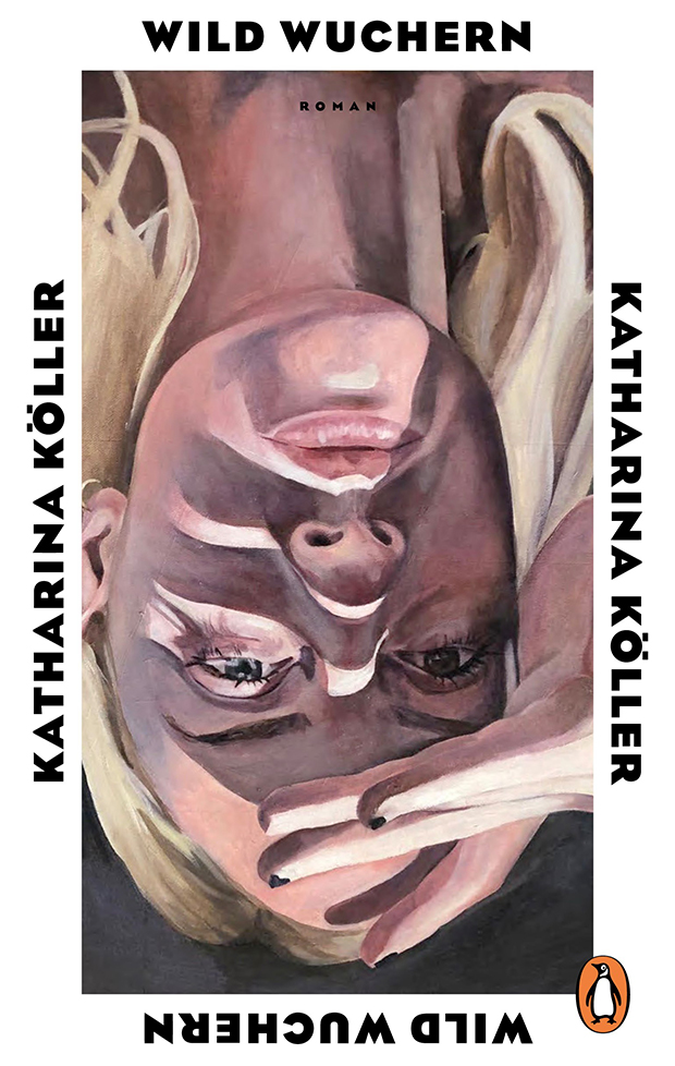 Foto von Buch Wild Wuchern (illustrierte Frau die sich auf die Stirn greift)